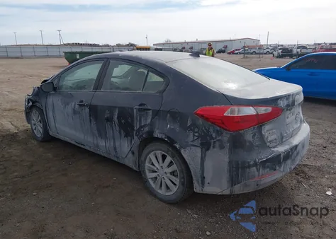 2014 Kia Forte Lx z USA, uszkodzony, nr VIN KNAFX4A61E5126326